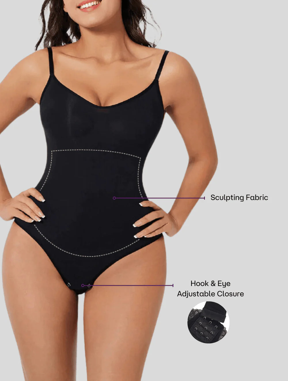 stitch with @MISNVIC The way that this Shapewear Bodysuit Snatched